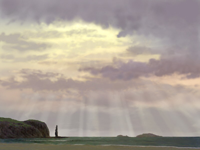 Sandwood Sky, 2004. 33cm by 23cm. Sold out