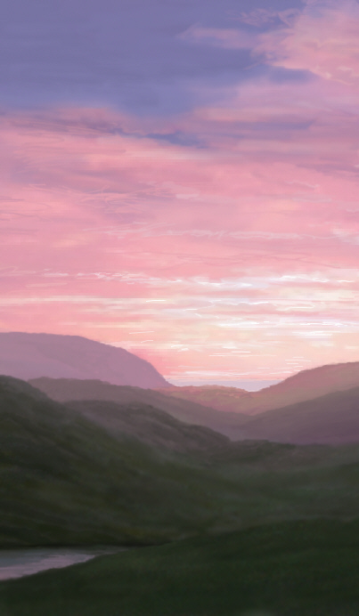 Detail of Sunset, Balnakeil, 2004