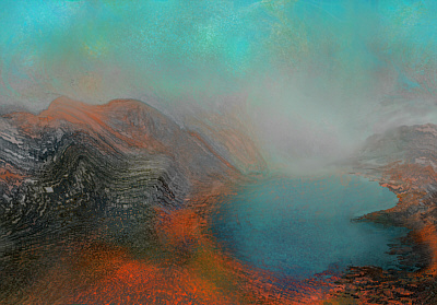 Loch Dionard, 2008. 33cm by 23cm
